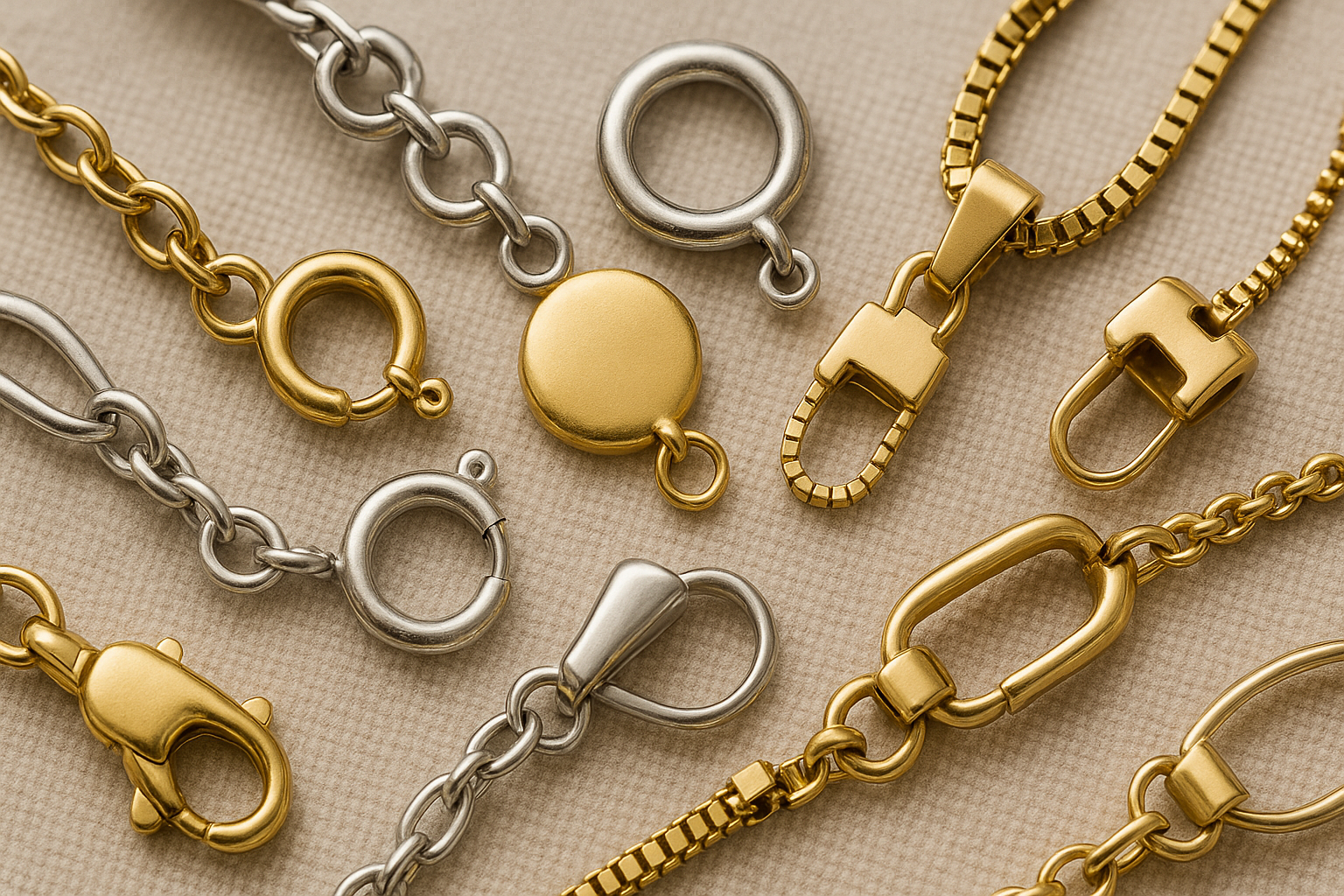 Les fermoirs de bijoux : comprendre, reconnaître et choisir un bijou vraiment bien conçu